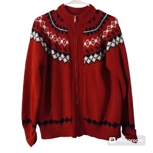 Liz Claiborne Red Jacket sz XLarge